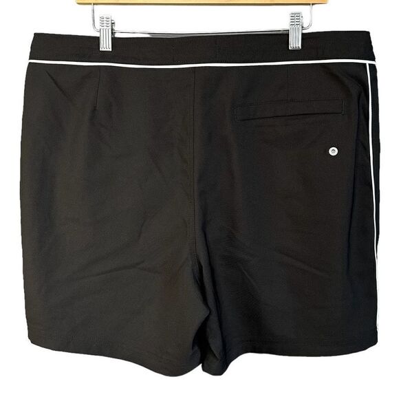 NWT Penguin The Earl Fixed Volley Swim Short True Black 38 - Picture 4 of 6